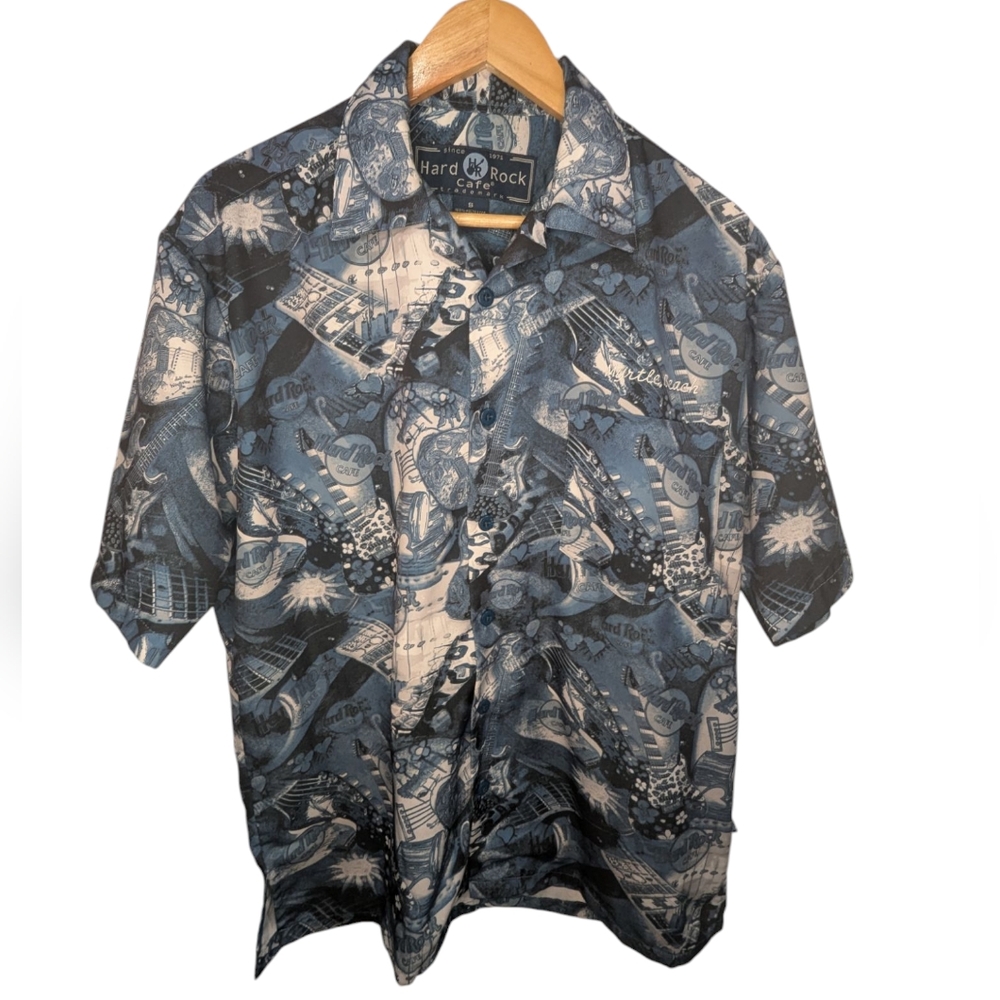 Hard Rock Cafe Men's Graphic Short Sleeve Shirt Size Small